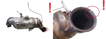 9677017380  Katalizator Citroen Peugeot 1,6 E-HDI