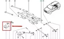 8200814830  Mocowanie wspornik Dacia 