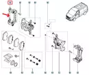 410140855R Jarzmo zacisku Renault