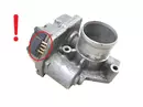 7701062300, 7701057074 Przepustnica powietrza Renault 1,9 DCI 2,5 DCI