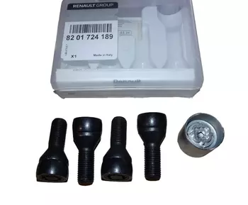 8201724189,  8201488716 śruba koła Dacia Renault 