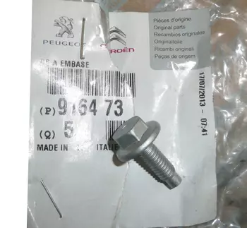 Śruba Nowy Oryginał 9164.73 916473 Citroen Peugeot 