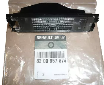 8200957874 Lampa oświetlenia tablicy rejestracyjnej Dacia Renault 