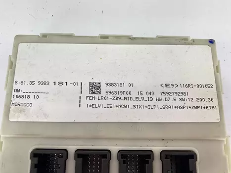 61.35 9383181-01, Sterownik BMW 