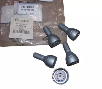 Śruby Koła Nowy Oryginał 8201724188 Renault 