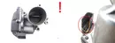 03L128063D Przepustnica powietrza Audi Seat Skoda Volkswagen 2,0 TDI
