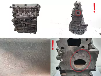 7701478309 Silnik Nissan Opel Renault 1.9 dci F9QK816