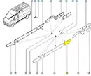 9387300Q0C 768F20006R Listwa błotnika Nissan Opel Renault 