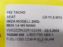 W06K0920821C Licznik obrotomierz Seat
