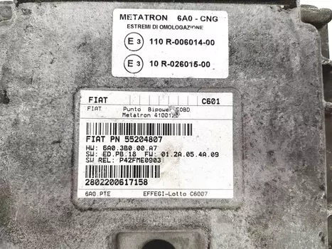 55204807 Steuergerät Fiat 