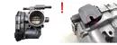 24420536 Drosselklappe Opel 1,2 1,4