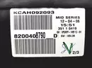 8200408790D 8200408790 Tacho kombiinstrument Renault 