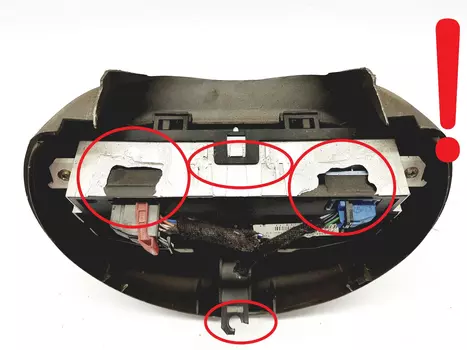 735382384 Tacho kombiinstrument Fiat 