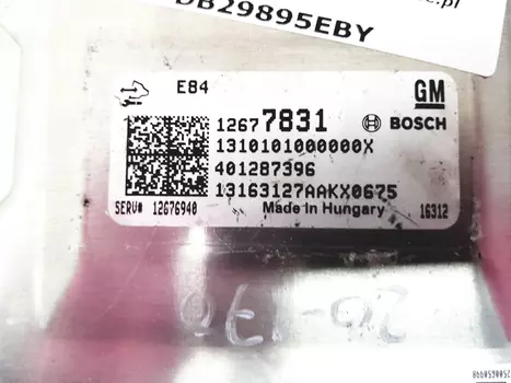 12677831  Steuergerät Opel 