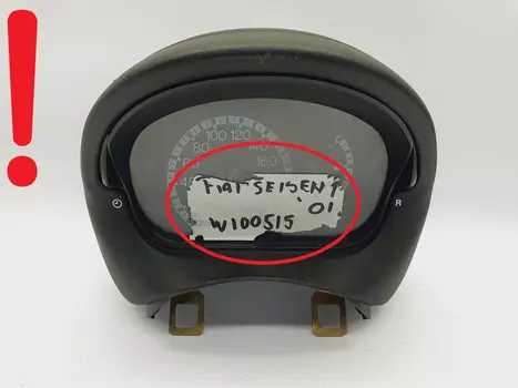 735290631 Tacho kombiinstrument Fiat 