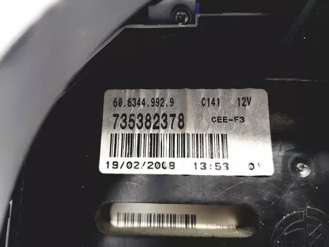 735382378 Tacho kombiinstrument Fiat 
