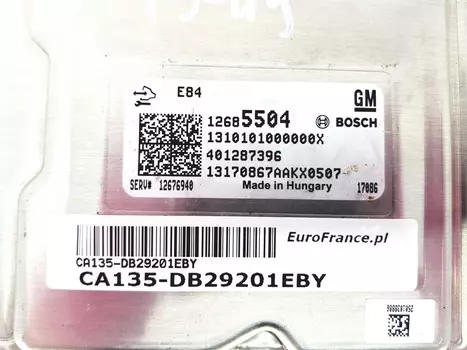 12685504  Steuergerät Opel 