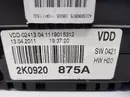 2K0920875A Tacho kombiinstrument Volkswagen Diesel