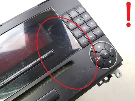 A1698700689  Cd-radio Mercedes-Benz 