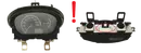 735382378 Tacho kombiinstrument Fiat