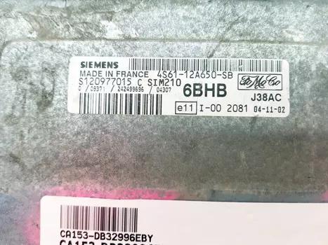 4S61-12A650-SB Steuergerät Ford 