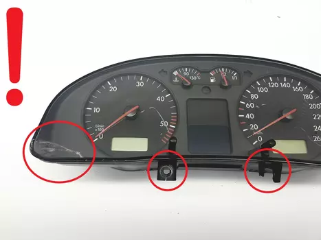 3B0920822A Tacho kombiinstrument Volkswagen Diesel