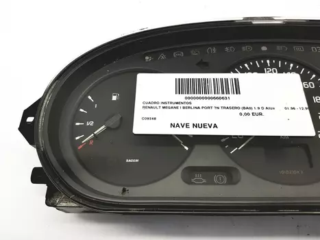 21578161-2 215781612 Tacho kombiinstrument Renault 