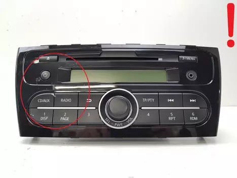 8701A358  Cd-radio Mitsubishi 