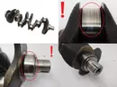 8200037836, 8201707072 Kurbelwelle Nissan Opel Renault 1,9 DCI F9Q, 2.0 16v F4R, 2.0 turbo