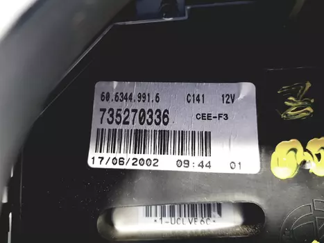 735270336 Tacho kombiinstrument Fiat 