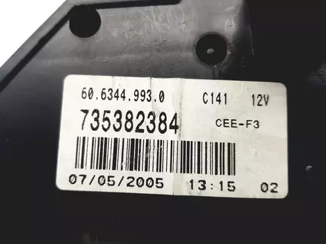 735382384 Tacho kombiinstrument Fiat 