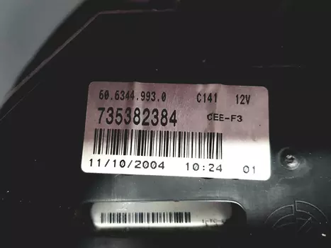 735382384 Tacho kombiinstrument Fiat 