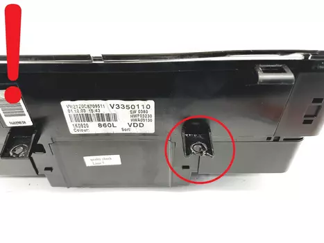 1K0920860L Tacho kombiinstrument Volkswagen Diesel