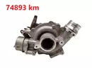 144118807R, 144116763R Turbolader Dacia Mercedes-Benz Nissan Renault 1,5 dci 74893 km