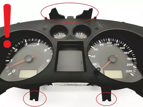 W06L0920820F Tacho kombiinstrument Seat 