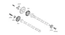 1302500QAE Zahnrad nockenwelle Renault