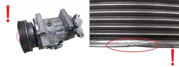 8200365787  Compresseur de climatisation Nissan Renault 1,2 16V 1,4 16V 1,6 16V 1,5 DCI