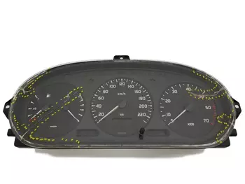 7700847782 Bloc compteurs vitesse Renault