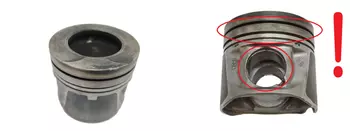 120A11957R Piston moteur Nissan Opel Renault 2,3 DCI M9T