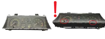 7700797032 Bloc compteurs vitesse Renault