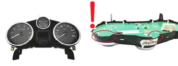 9662903980 Bloc compteurs vitesse Peugeot