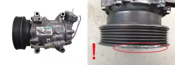 8200365787  Compresseur de climatisation Nissan Renault 1,2 16V 1,4 16V 1,6 16V 1,5 DCI