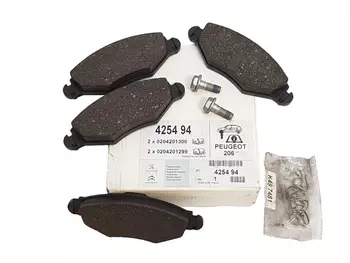 4254.94 Plaquettes de frein Peugeot