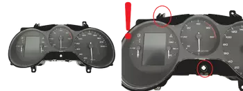 1P0920853B Bloc compteurs vitesse Seat Diesel