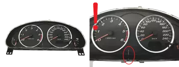 5CGJ6M Bloc compteurs vitesse Mazda Diesel