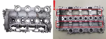 0200EH, 0200.EH, 0200JJ, Couvercle à la tete de soupape Citroen Ford Peugeot Volvo 1,6 HDI 16v 1560 ccm  1,6 TDCi 1,6 D 1,4 16v HDI 8HY