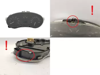 1401107680 Bloc compteurs vitesse Citroen Fiat Peugeot