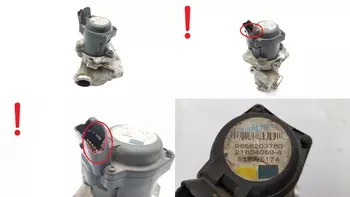 1618N8 1618.N8 1618.46 Soupape  egr Citroen Ford Peugeot Toyota 1,4 HDI  1,4 TDCI