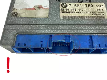7 521 759 Calculateur BMW
