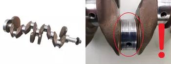 122018899R, 122013496R, Arbre vilebrequin Dacia Renault 1,2 TCe H5F
